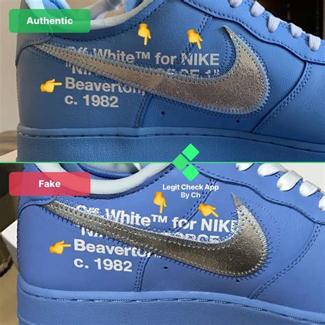 nike air force 1 low off white fake vs real|air force 1 genuine check.